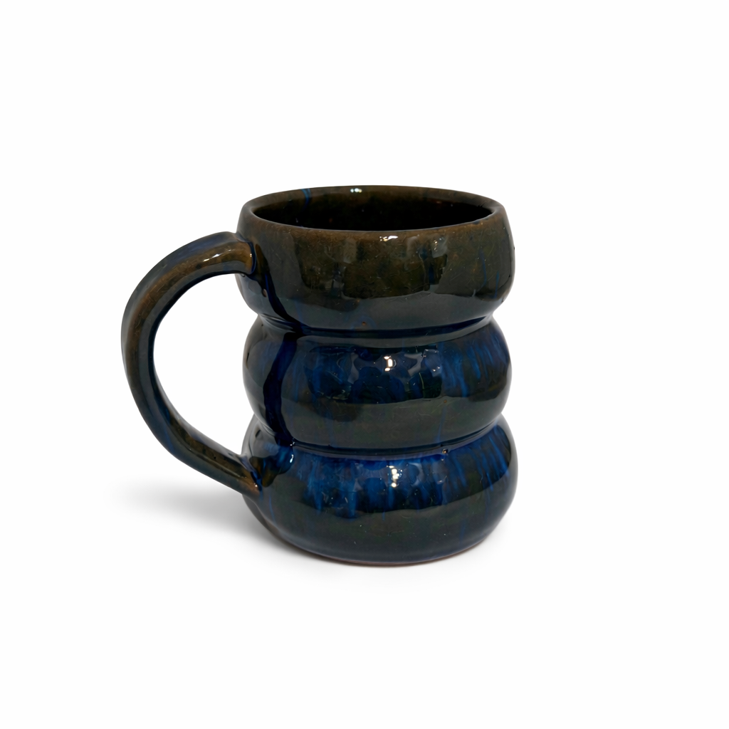 Bayt Midnight Ribbed Mug