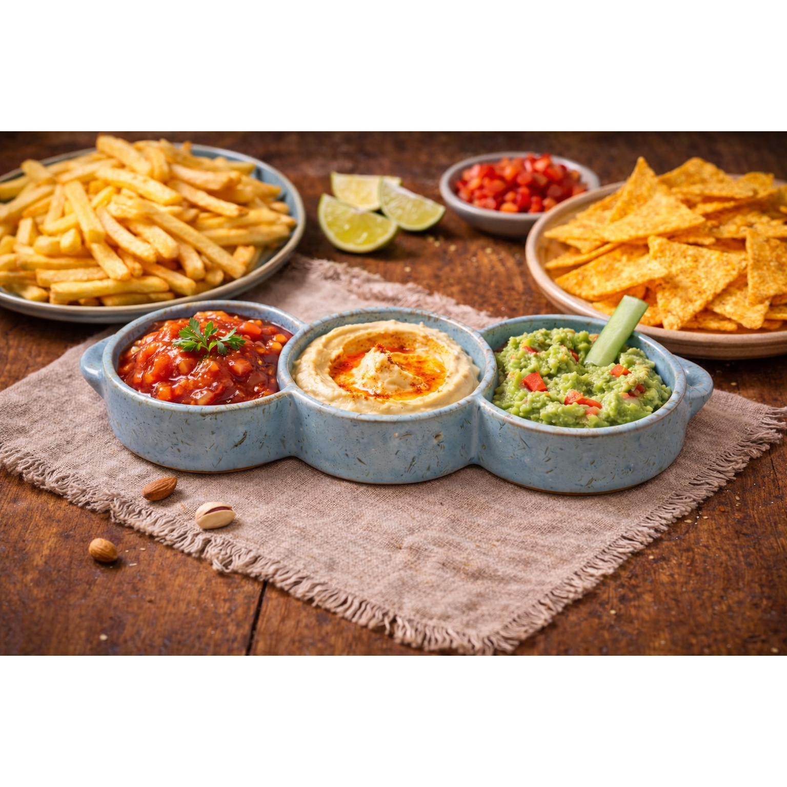 Bayt Selections Snack Trio Dish