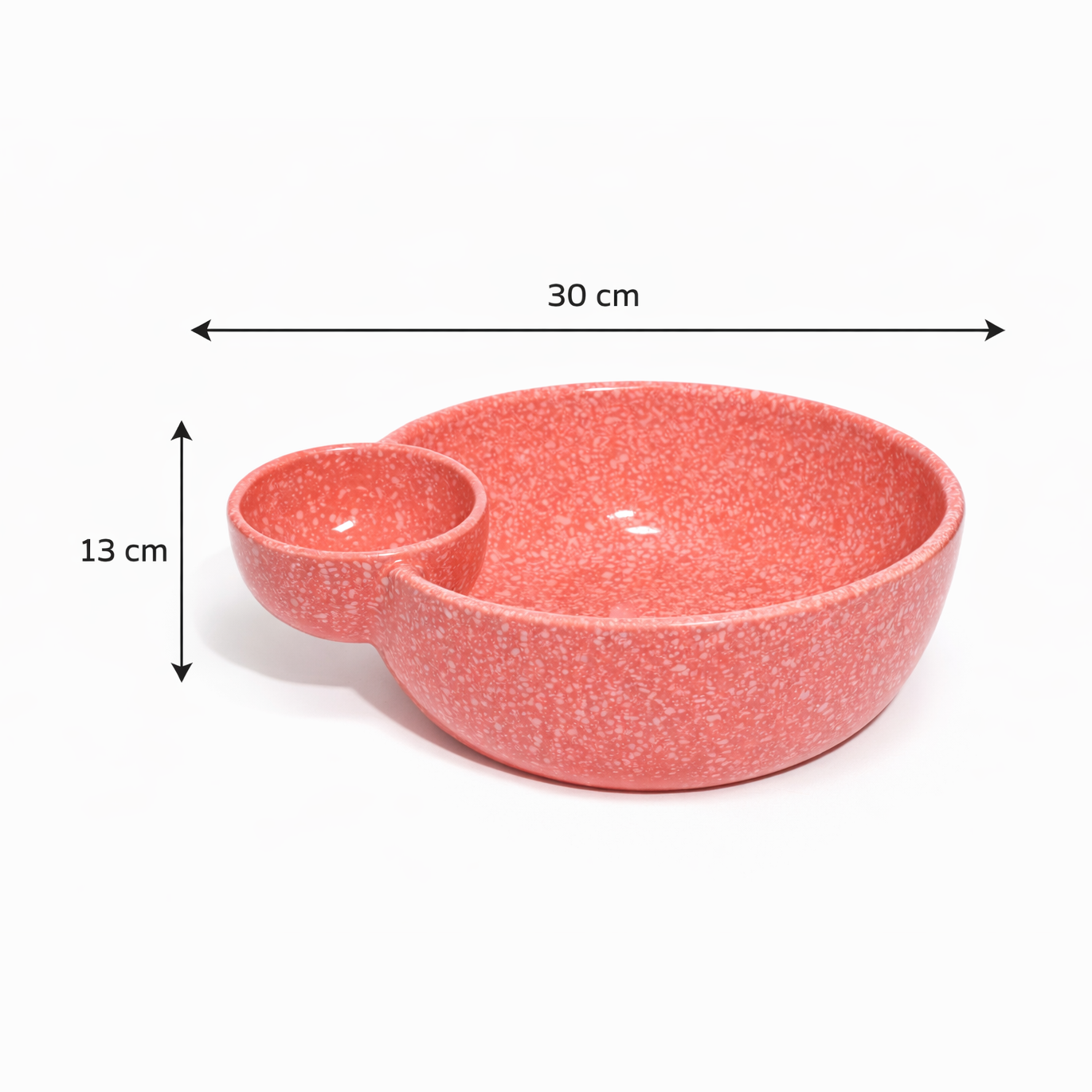Pink Gather Dip & Serve Bowl