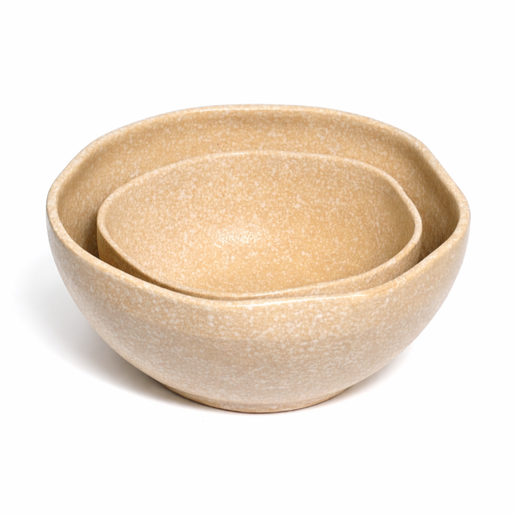 Sahara Handcrafted Serving Bowl Set of 2