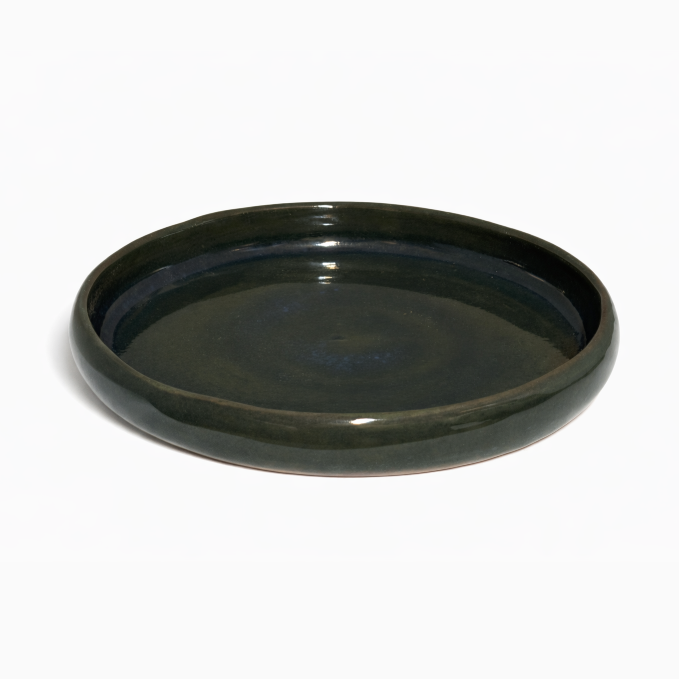 Verdant Glazed Serving Platter