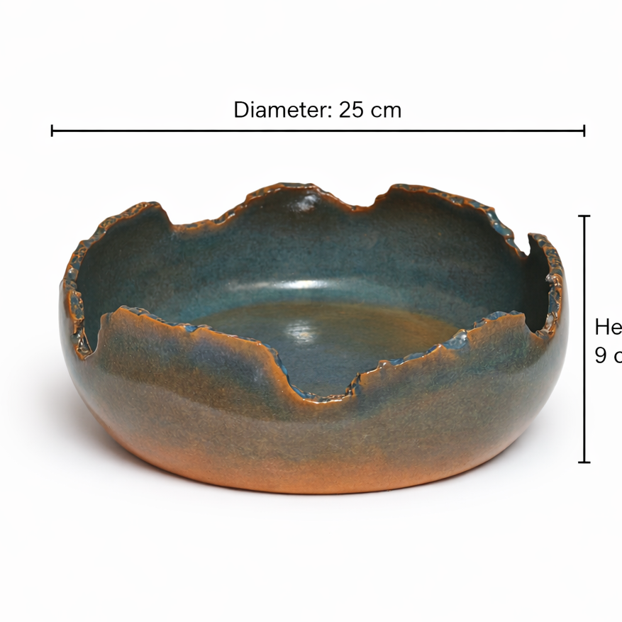 Earthline Serving Bowl
