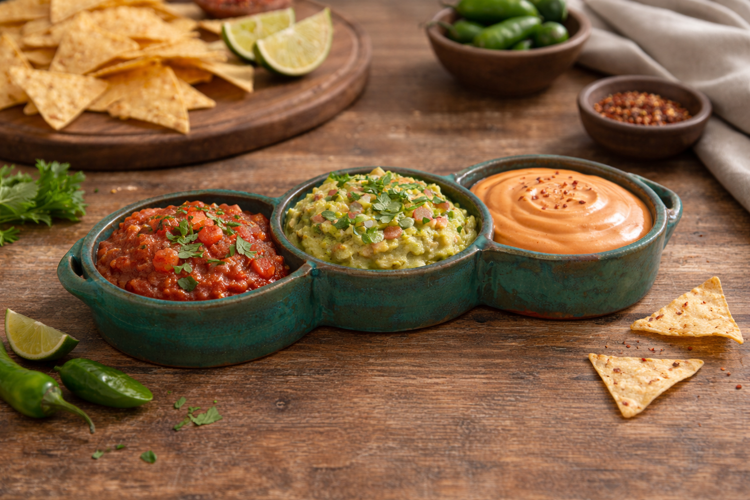 Bayt Selections Snack Trio Dish