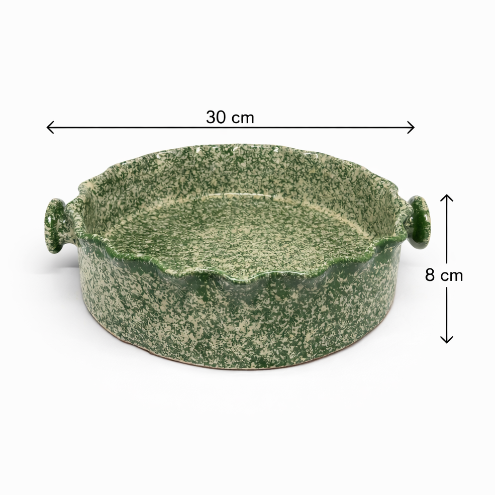 Verdant Hearth Serving Dish