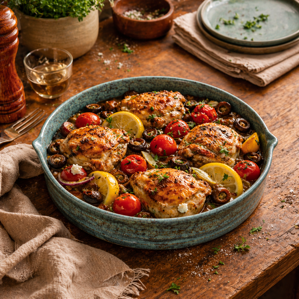 Azure Wave Serving Dish