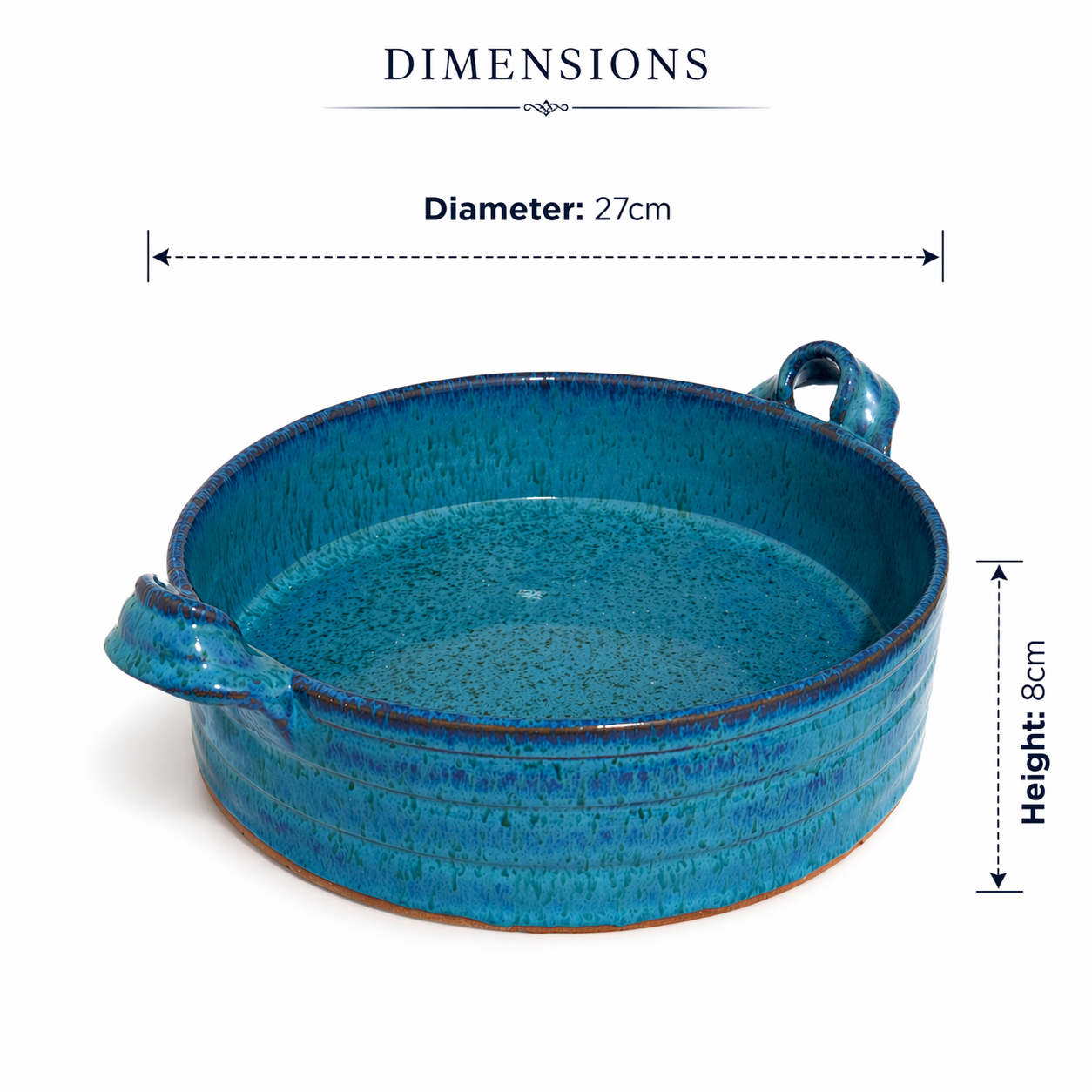 Deep Tide Serving Dish