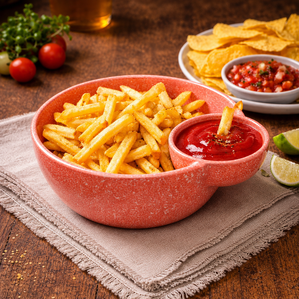 Pink Gather Dip & Serve Bowl