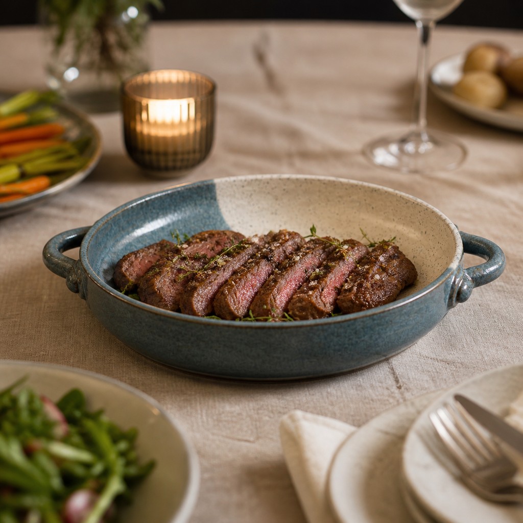 Ocean Mist Serving Dish