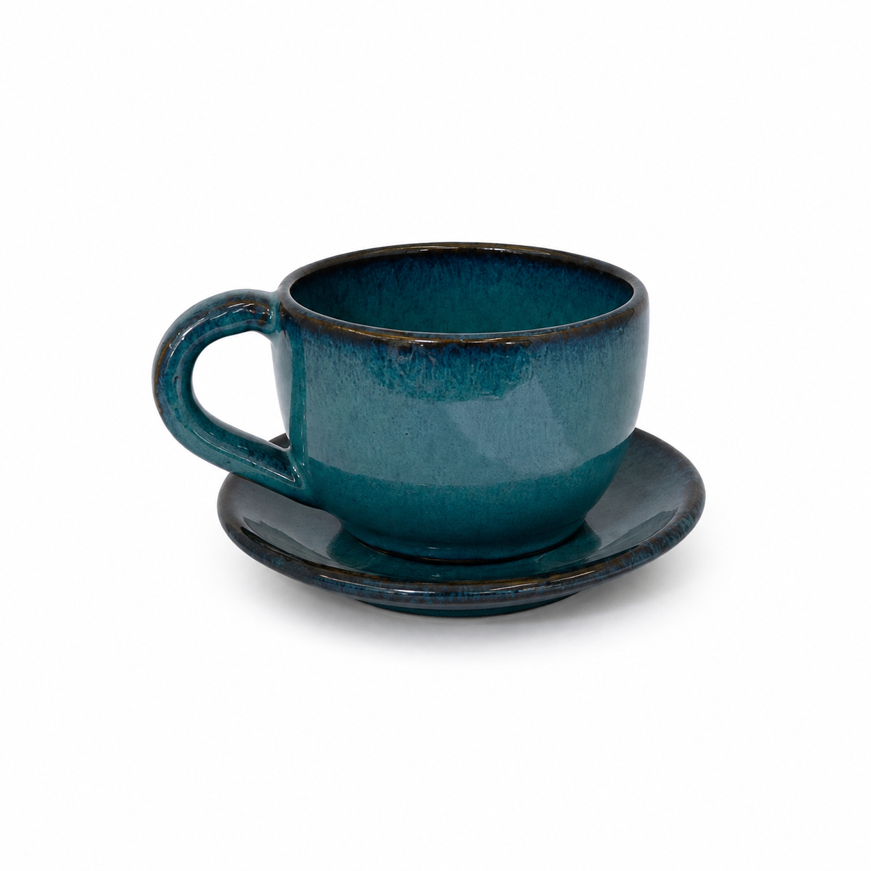 Coastal Blue Tea Cup & Saucer