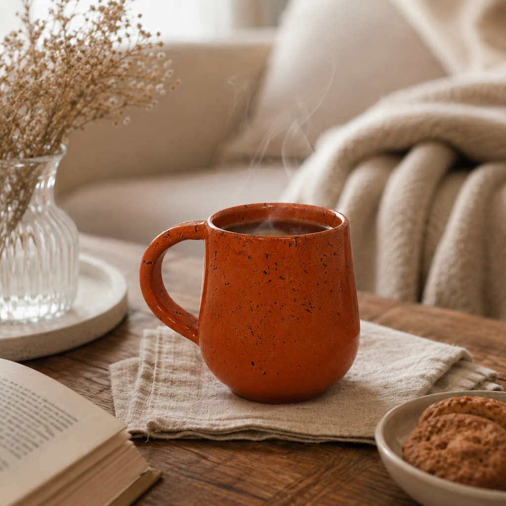 Terracotta Speckled Mug ☕️