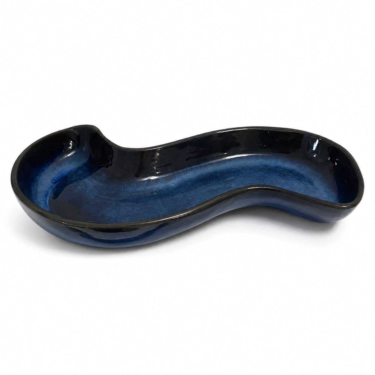 Midnight Wave Serving Platter