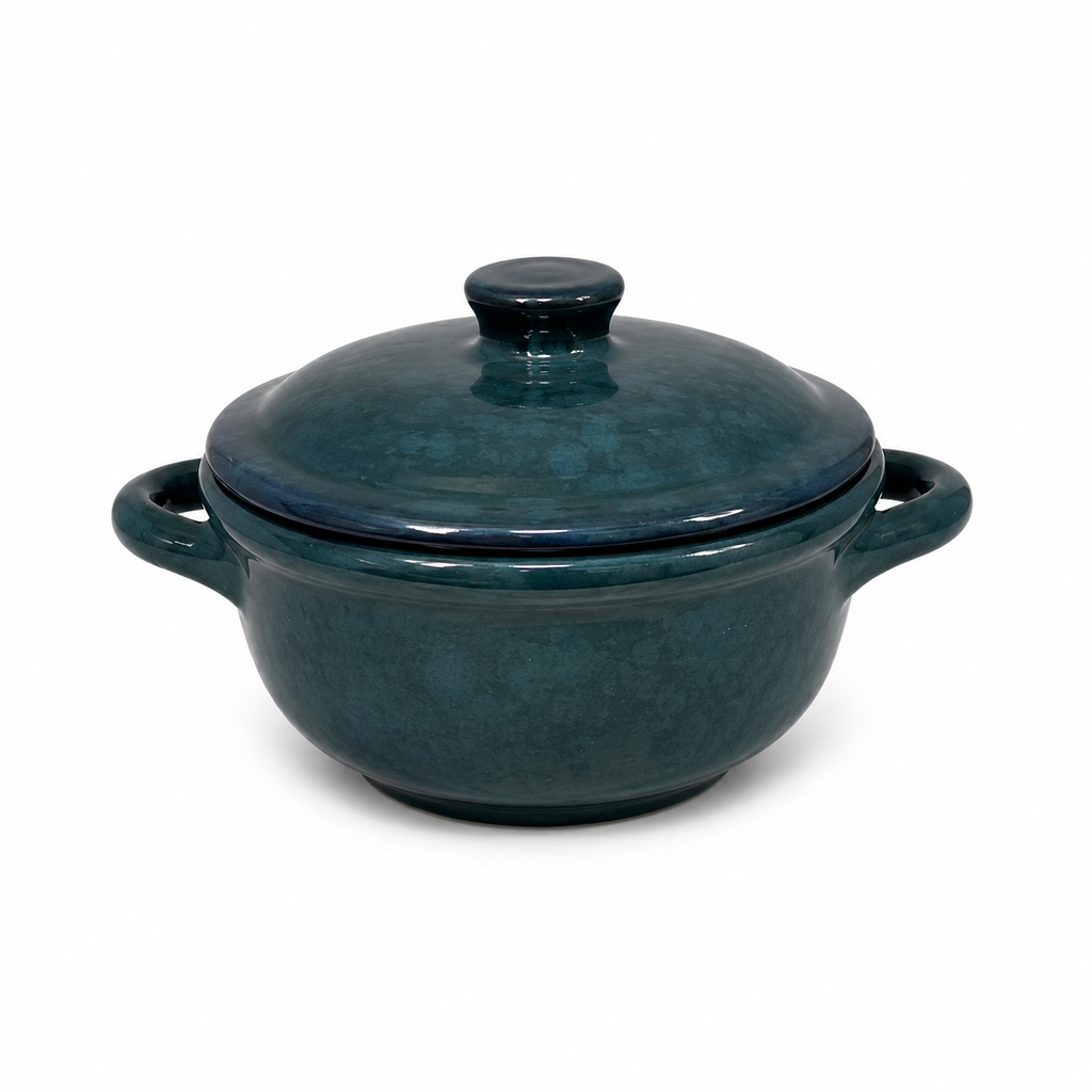 Midnight Blue Covered Dish – Small