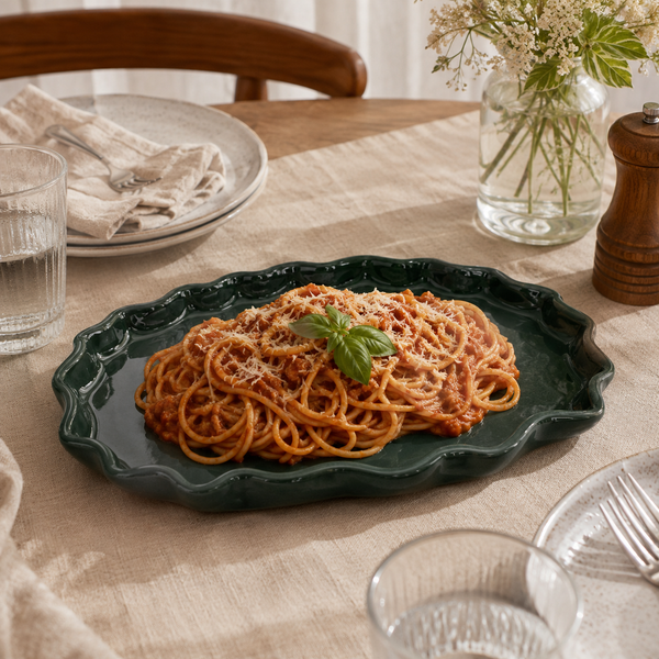 Forest Scallop Serving Platter