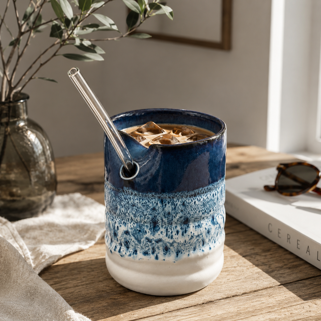 Coastal Iced Coffee Mug — 400ml