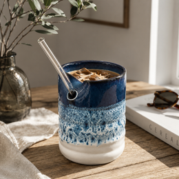 Coastal Iced Coffee Mug — 400ml