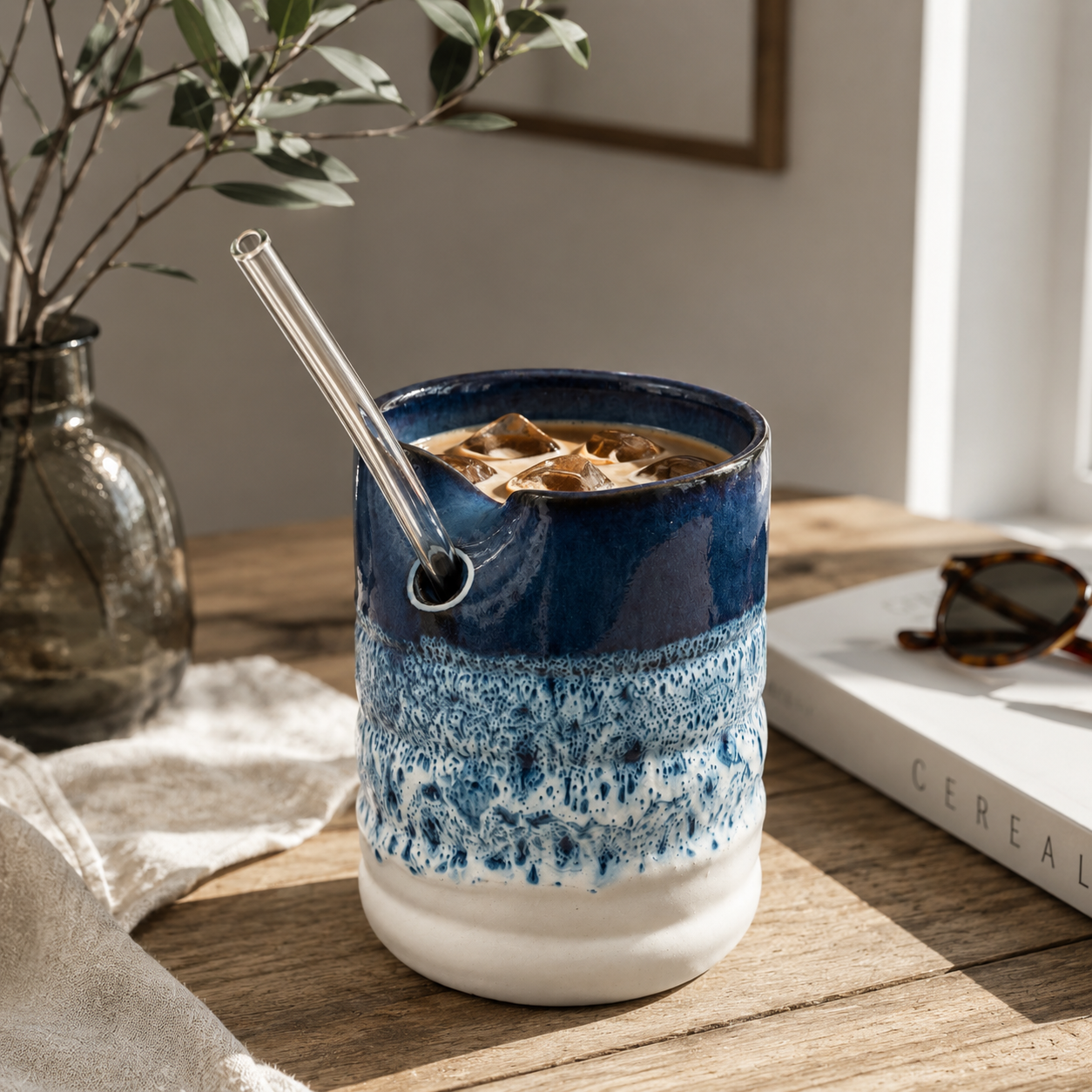 Coastal Iced Coffee Mug — 400ml