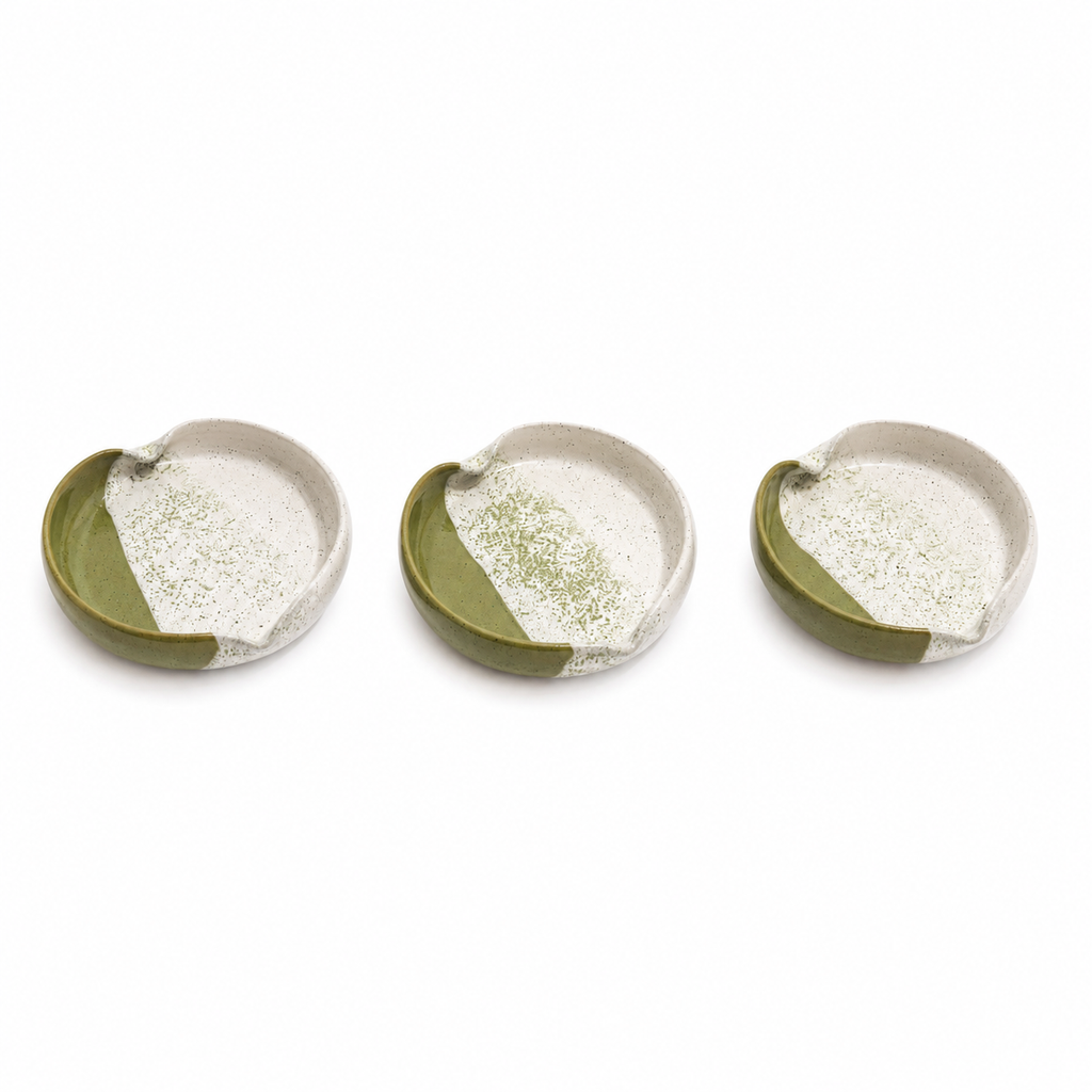 Olive Grove Heart Bowl Set – 3 Piece Collection