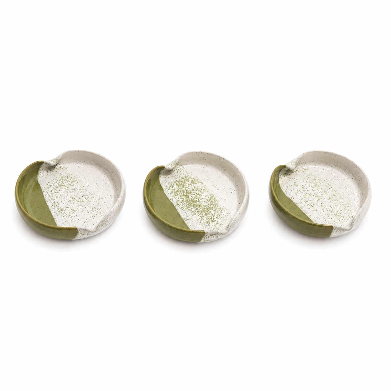 Olive Grove Heart Bowl Set – 3 Piece Collection