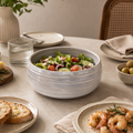 Pearl White Serving Bowl | Bayt Selections Special