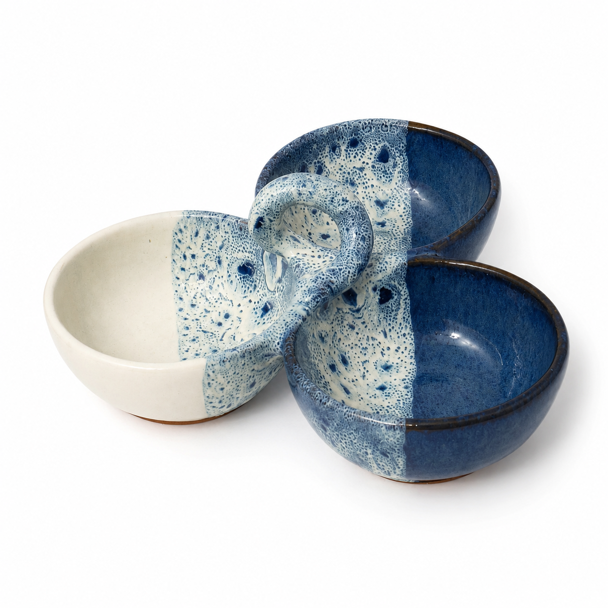 Coastal Trio Serving Bowl – 3 Section