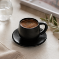 All Black Espresso & Turkish Coffee Set