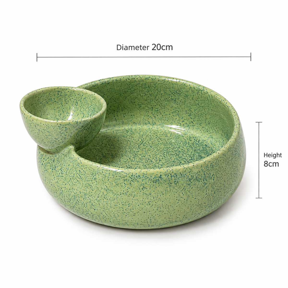 Mint Gather Dip & Serve Bowl