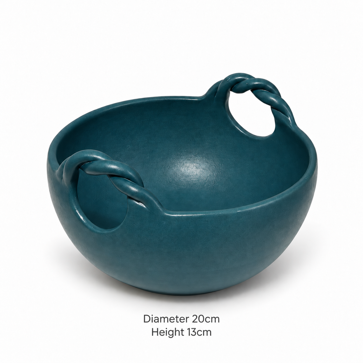 Teal Hearth Bowl