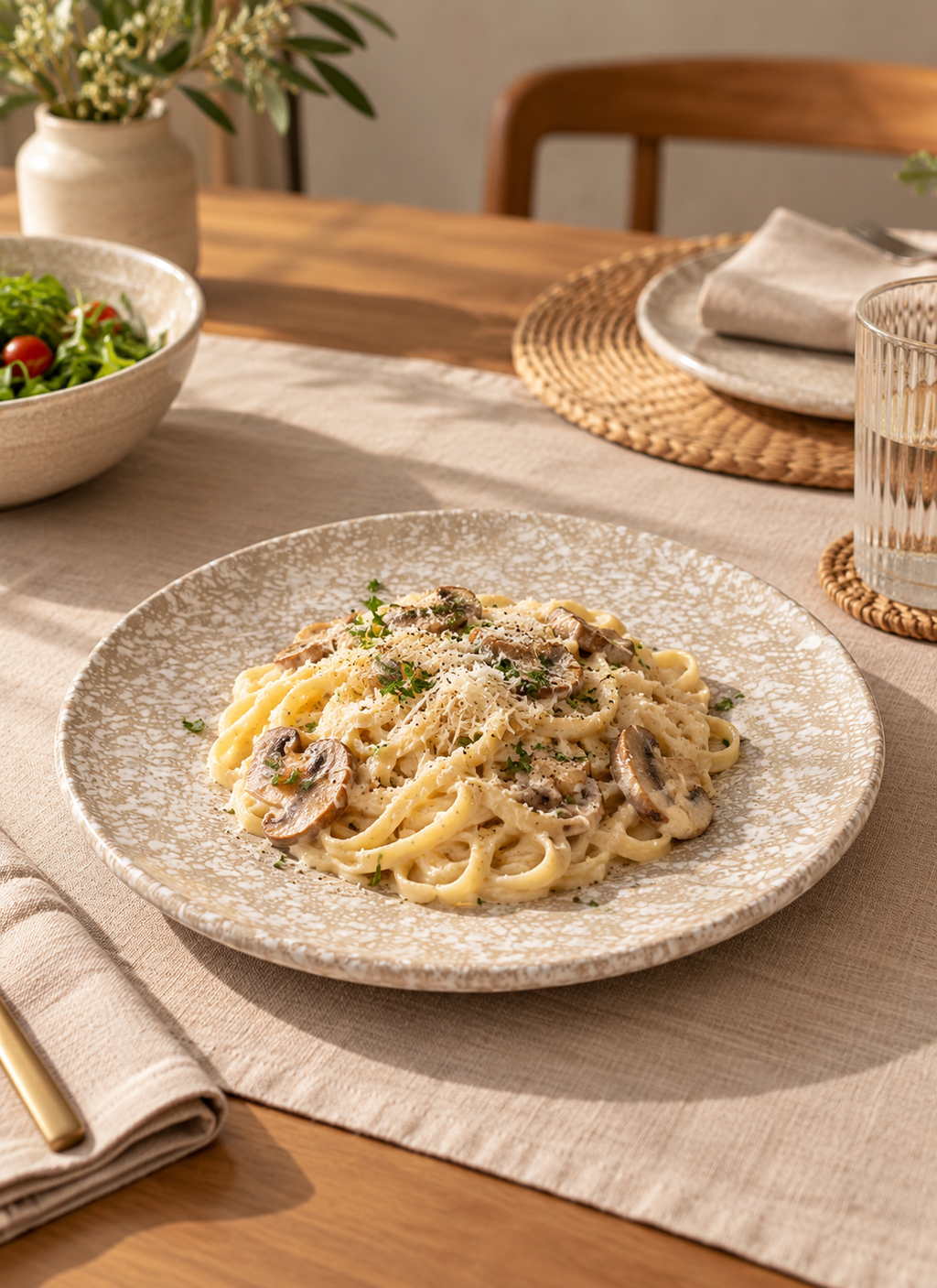 Sandstone Speckled Dinner Plate – 27 cm
