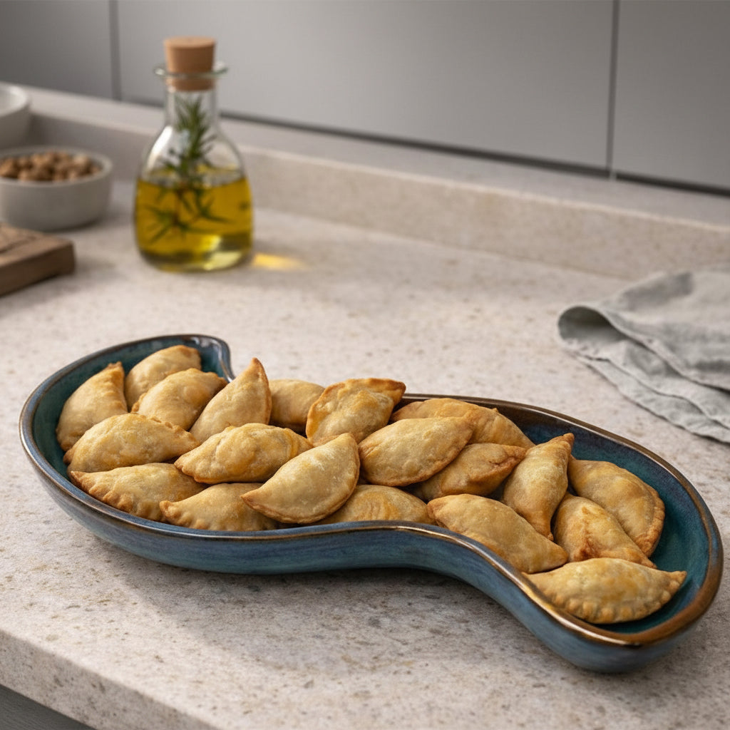 Aqua Wave Serving Platter