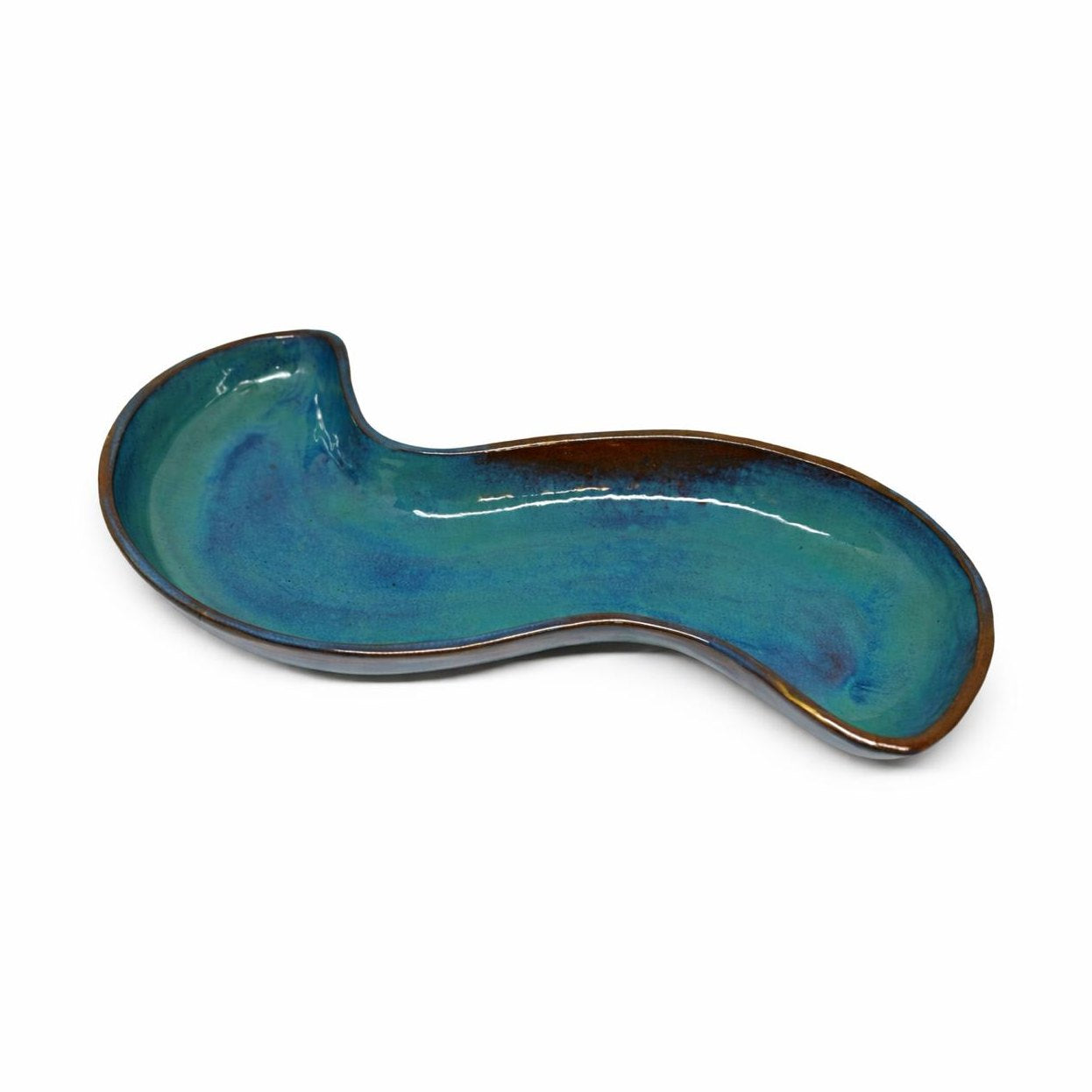 Aqua Wave Serving Platter