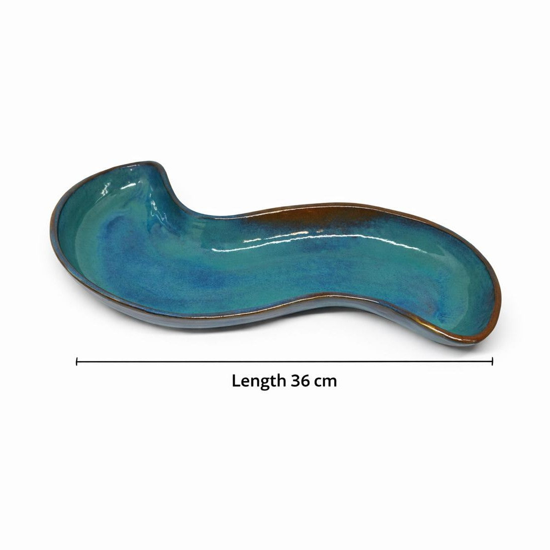Aqua Wave Serving Platter