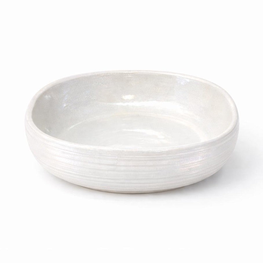 Pearl White Serving Bowl | Bayt Selections Special