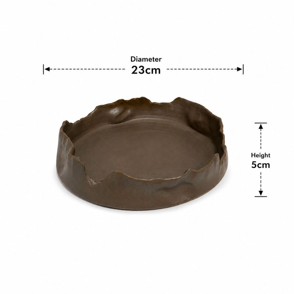 Verdant Sculpted Serving Bowl - Medium