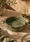 Verdant Hearth Serving Dish