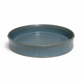 Azure Glazed Serving Dish